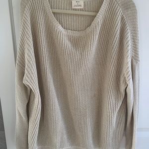 Urban Outfitters - Pins and Needles cream sweater size small